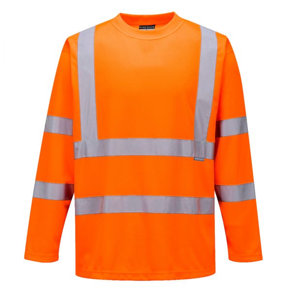 T-Shirt ostrzegawczy z długimi rękawami SKU: S178