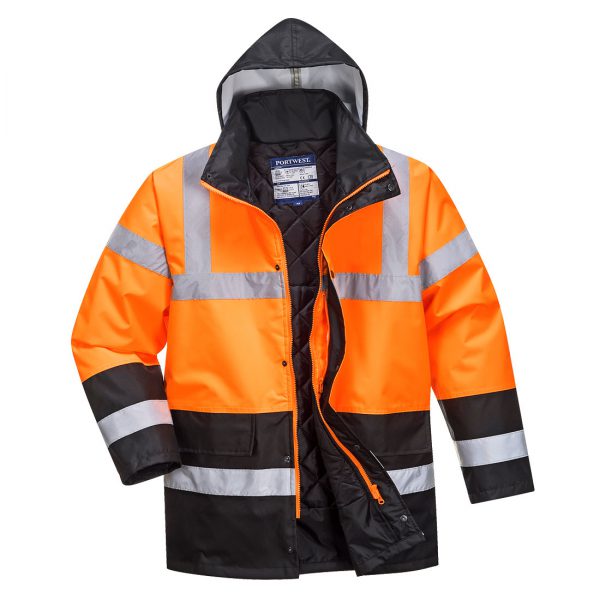 Dwukolorowa kurtka ostrzegawcza Traffic SKU: S467
