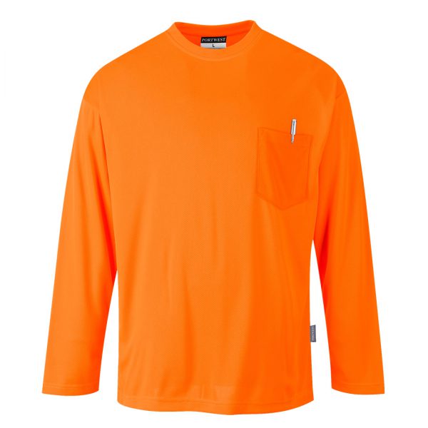 T-shirt Day-Vis z długimi rękawami SKU: S579