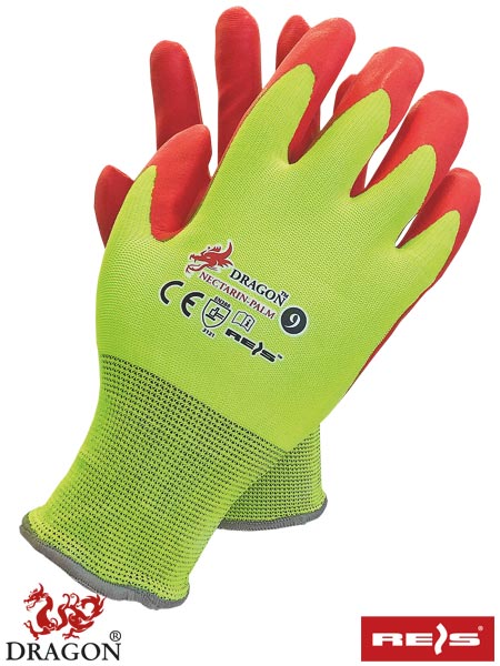 RĘKAWICE OCHRONNE NECTARIN-PALM YC