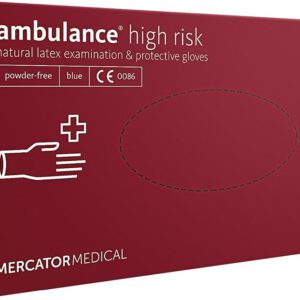 Rękawice Lateksowe 8% Vat RMM-AMBULANCE N