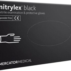 Rękawice Nitrylowe 8% Vat RMM-NITBLACK B