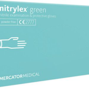 Rękawice Nitrylowe 8% Vat RMM-NITGREEN MI