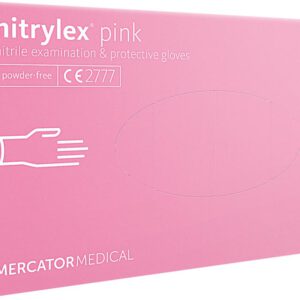 Rękawice Nitrylowe 8% Vat RMM-NITPINK LPI
