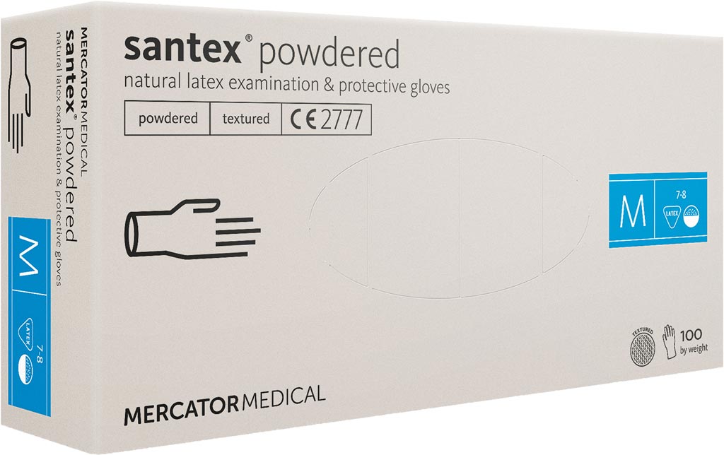 Rękawice Lateksowe 8% Vat RMM-SANTEXFT KR