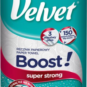 Ręcznik Papierowy VELVET-REC-BOOST