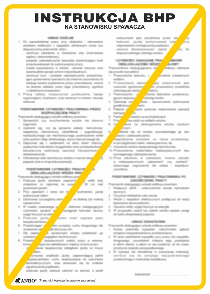 Znak Bezpieczeństwa Z-IBM07