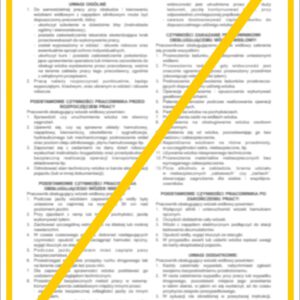 Znak Bezpieczeństwa ZZ-IBM30