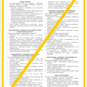 Znak Bezpieczeństwa ZZ-IBN16