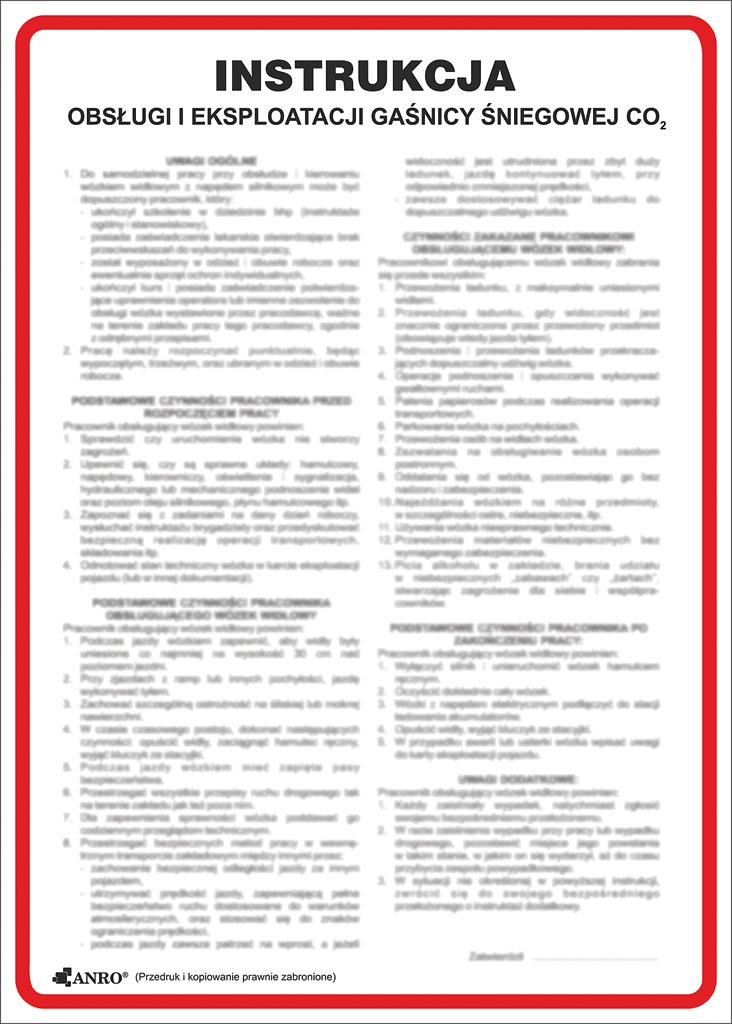 Znak Bezpieczeństwa ZZ-IP13