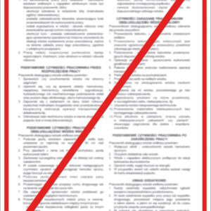 Znak Bezpieczeństwa ZZ-P015-1
