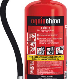 Gaśnica Proszkowa 4 Kg OGP-4XABC C