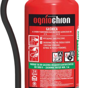 Gaśnica Pianowa 6 Kg OGPN-6XABFF