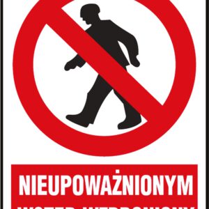 Znak Bezpieczeństwa Z-2Z1