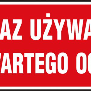 Znak Bezpieczeństwa Z-47P