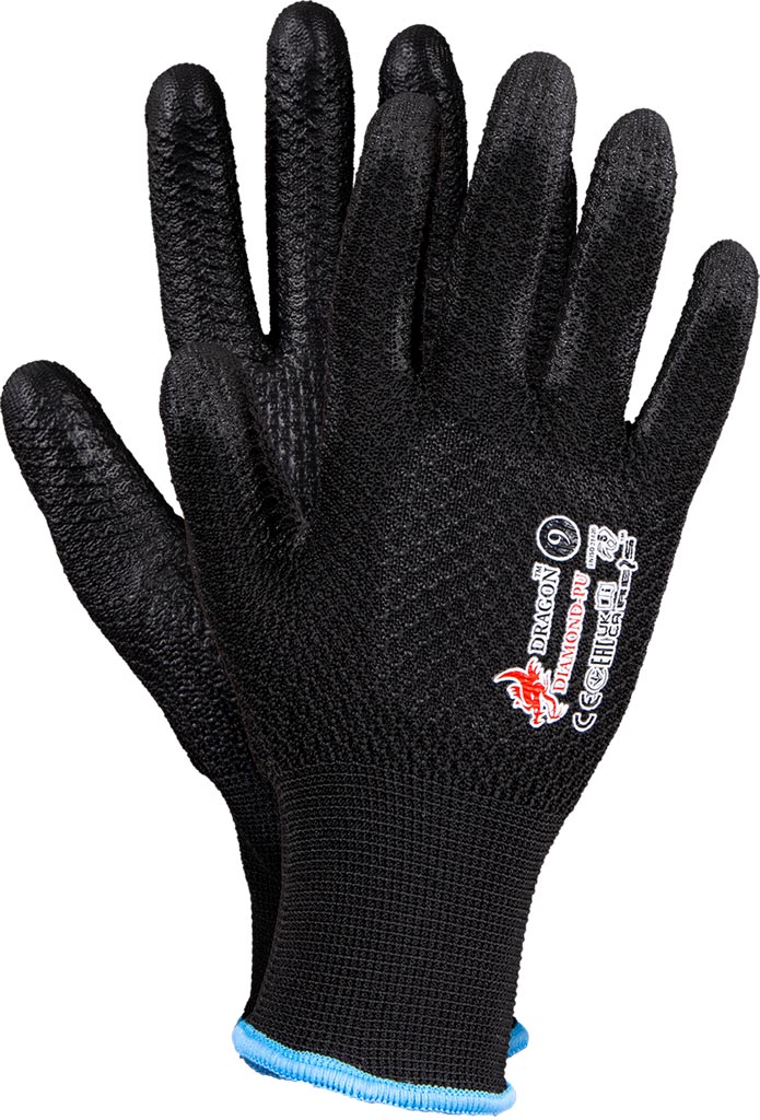 Rękawice Ochronne DIAMOND-PU BB - obrazek 6