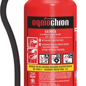 Gaśnica Proszkowa 6 Kg OGP-6XABC C