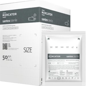 Rękawice Lateksowe 8% Vat RMM-SANSTERILE W