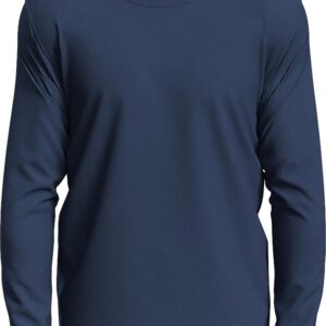 T-Shirt Męski Z Długim Rękawem SST2130 NAV