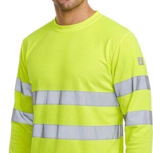Koszulka O Intensywnej Widzialności TS-FLUO Y